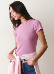 MARINE LAYER Lexi Rib Crew Tee