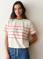 MARINE LAYER Luxe Sueded Crew Tee