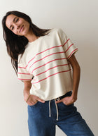 MARINE LAYER Luxe Sueded Crew Tee