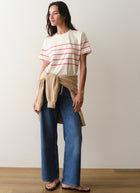 MARINE LAYER Luxe Sueded Crew Tee