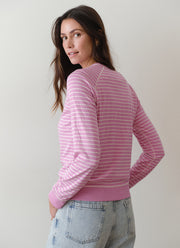 MARINE LAYER Reversible Raglan Crewneck Sweatshirt