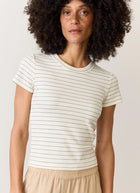 MARINE LAYER Sun-in Lexi Crew Tee
