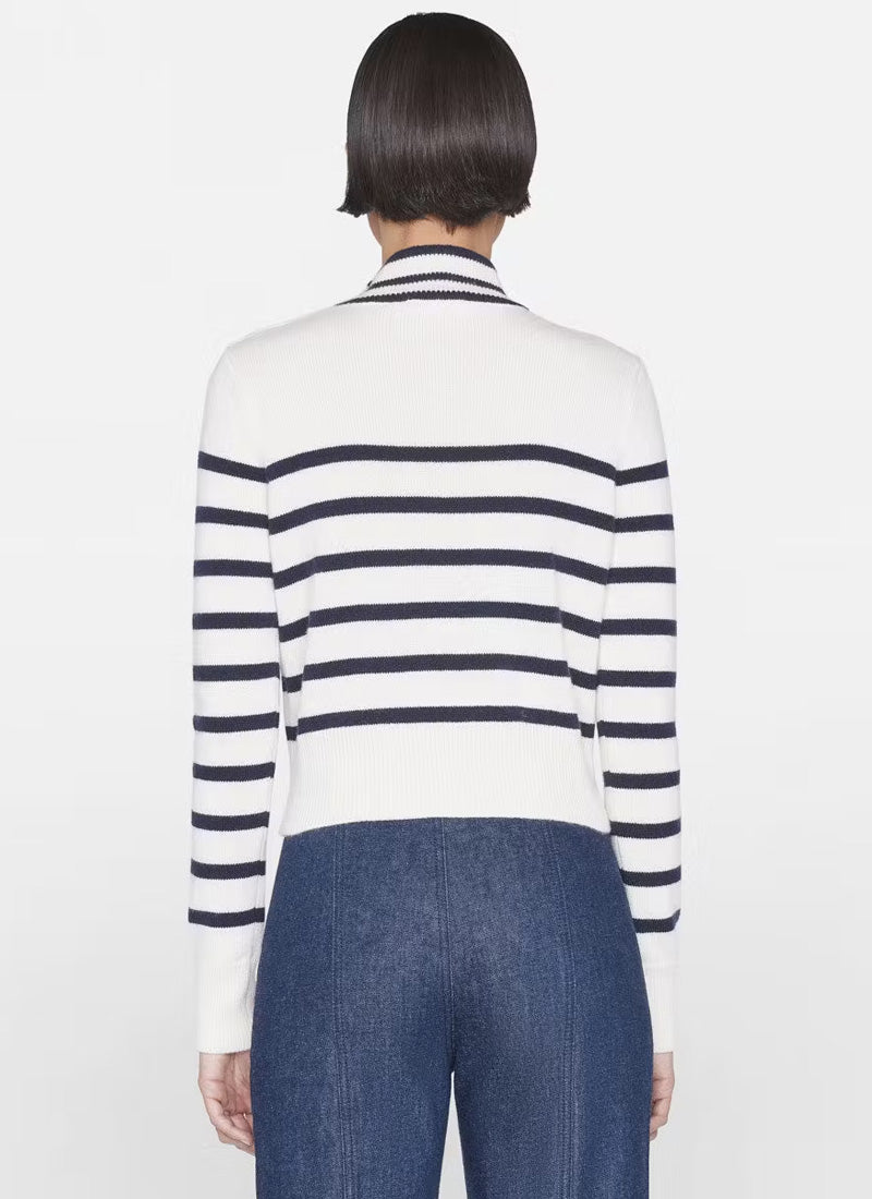 Frame Shrunken Mariner Turtleneck