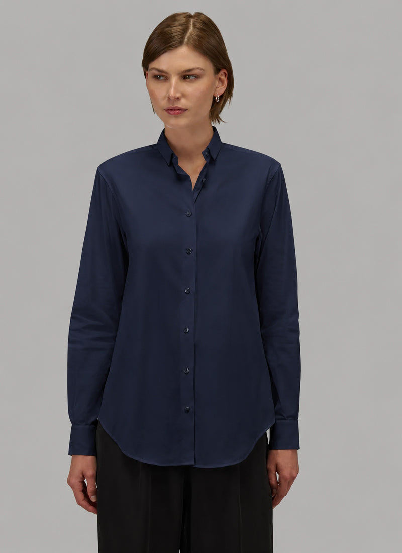 Marta Regular Poplin Shirt by XACUS at Andrews
