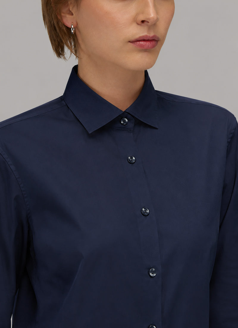 Marta Regular Poplin Shirt by XACUS at Andrews