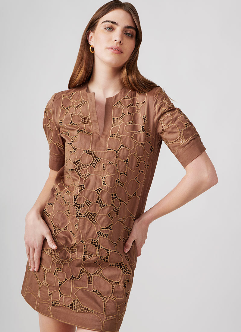 Max Mara Studio Mirca Broderie Dress