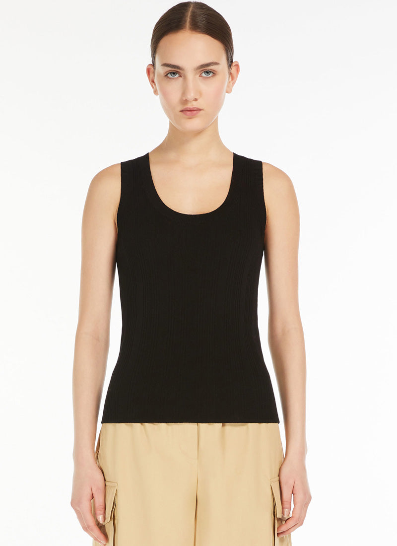Max Mara Weekend Ceylon Ribbed tank