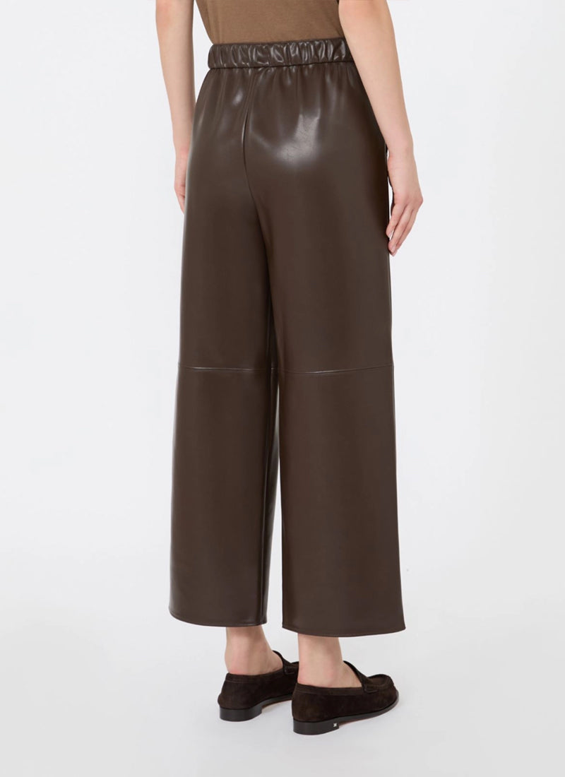 Amati Faux Leather Cropped Pant by Max Mara 'S