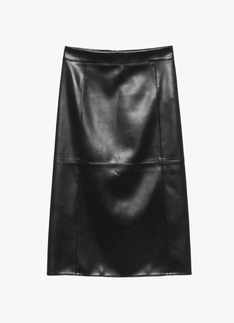 Crisma Faux Leather Skirt