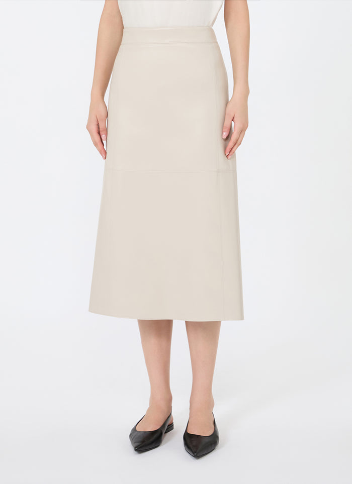 Crisma Faux Leather Skirt