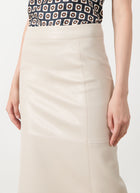 Crisma Faux Leather Skirt