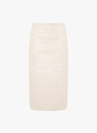 Crisma Faux Leather Skirt