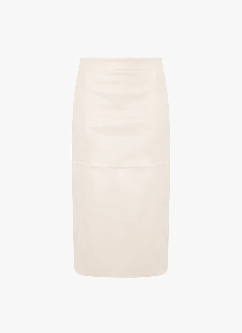 Crisma Faux Leather Skirt
