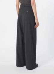 Taro Wool Pleated Trouser