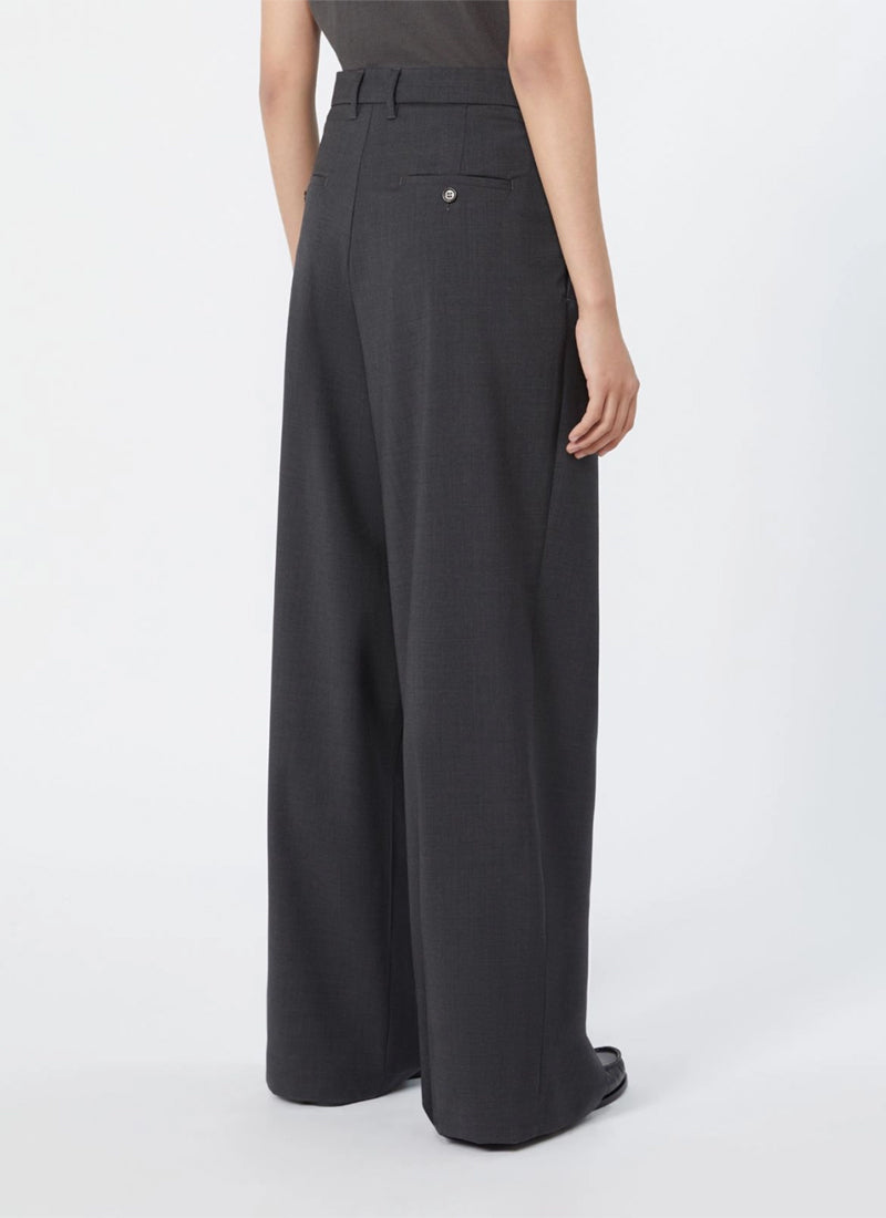 Taro Wool Pleated Trouser
