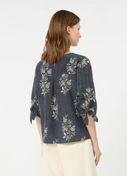 Adone Floral Crepe De Shine by Max Mara Weekend