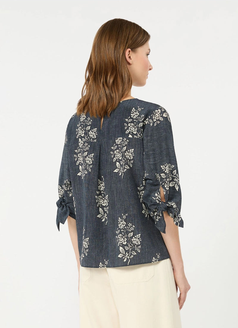 Adone Floral Crepe De Shine by Max Mara Weekend