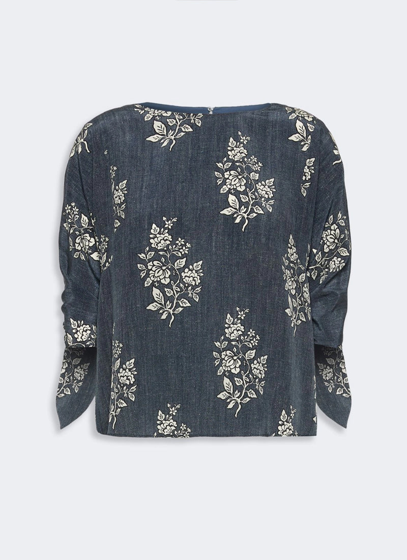 Adone Floral Crepe De Shine by Max Mara Weekend
