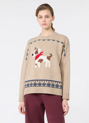  Avidi Dog Knit Crew Sweater by Max Mara Weekend at Andrews 