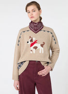  Avidi Dog Knit Crew Sweater by Max Mara Weekend at Andrews 