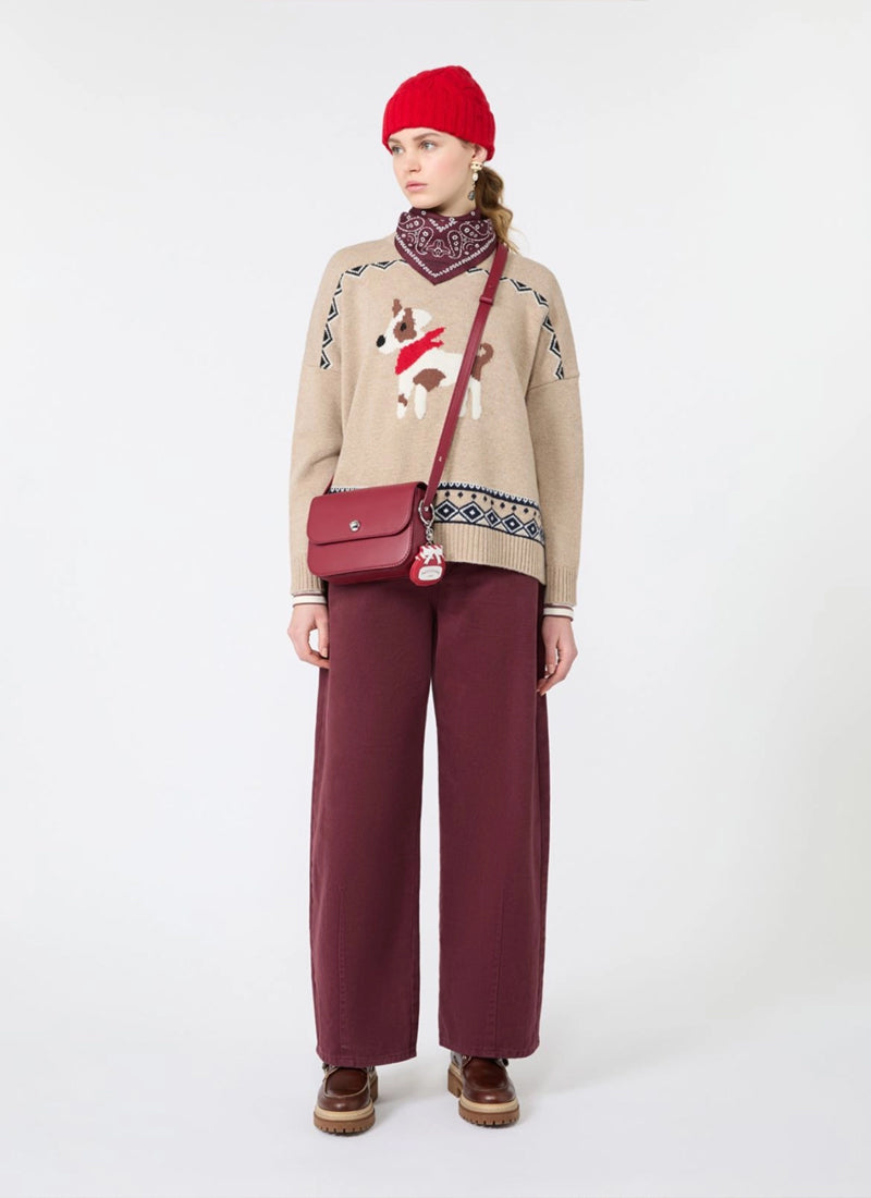  Avidi Dog Knit Crew Sweater by Max Mara Weekend at Andrews 