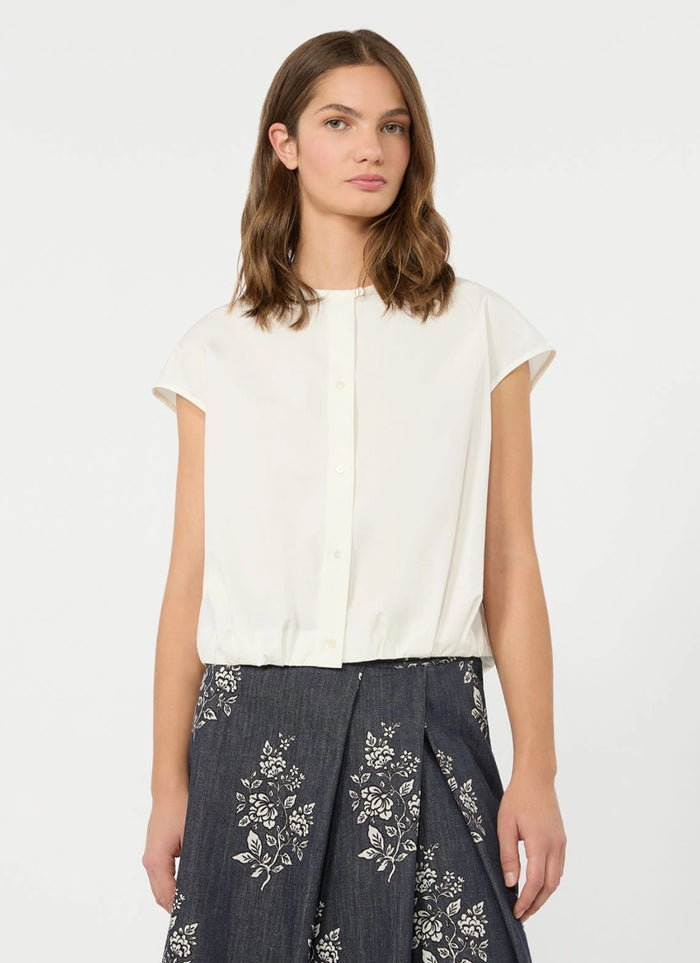 Gelatina Cotton Poplin Shirt by Max Mara Weekend
