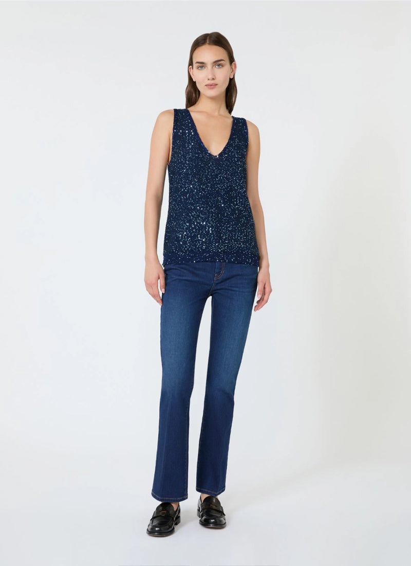 Milord Sequin Knit Tank by Max Mara Weekend