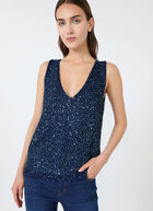 Milord Sequin Knit Tank by Max Mara Weekend