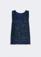 Milord Sequin Knit Tank by Max Mara Weekend