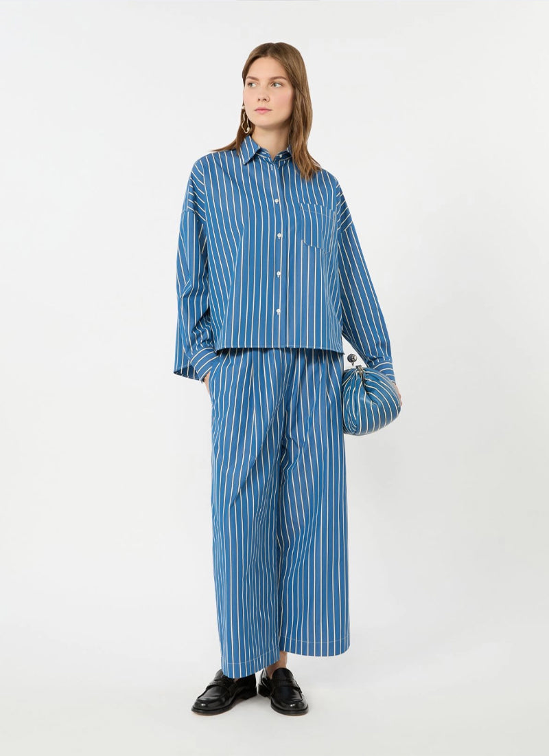  Onore Poplin Striped Shirt by Max Mara Weekend at Andrews 