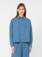  Onore Poplin Striped Shirt by Max Mara Weekend at Andrews 