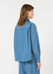  Onore Poplin Striped Shirt by Max Mara Weekend at Andrews 