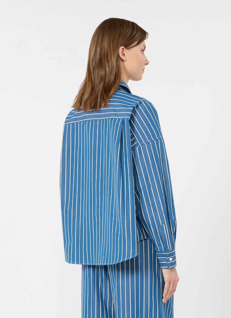  Onore Poplin Striped Shirt by Max Mara Weekend at Andrews 