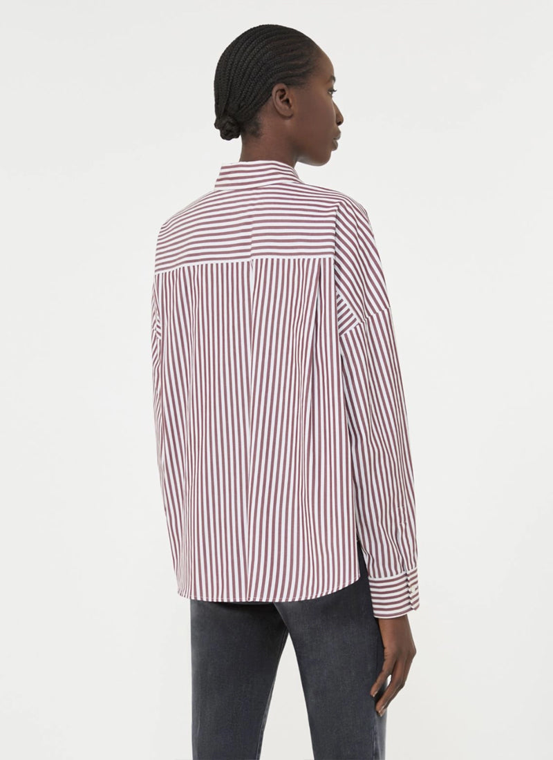 Ovatta Stripe Cropped Shirt by Max Mara Weekend at Andrews