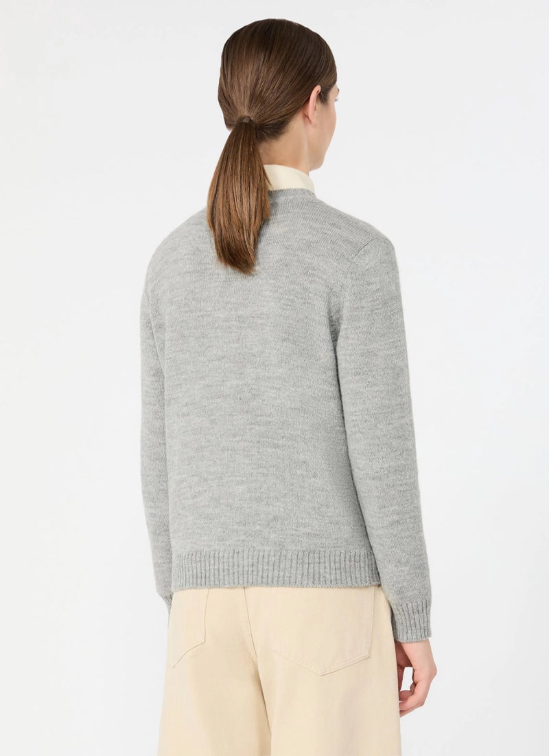 Weekend Max Mara Nitra Wolf Sheep Knit Crew