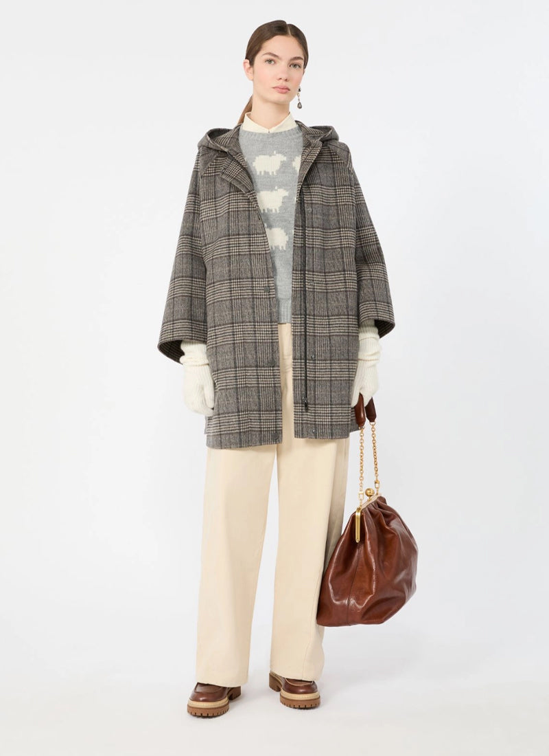 Weekend Max Mara Nitra Wolf Sheep Knit Crew