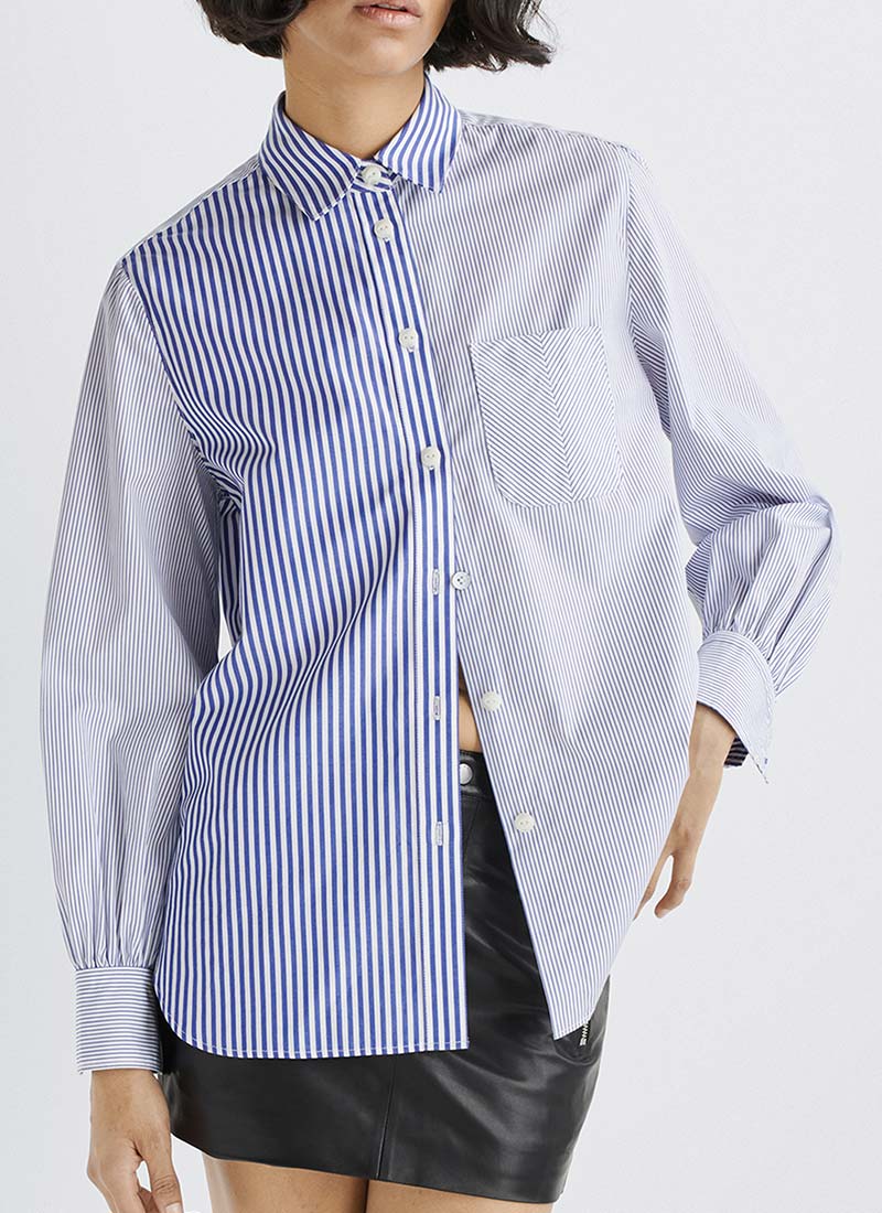 rag & bone Maxine Multi Stripe Shirt