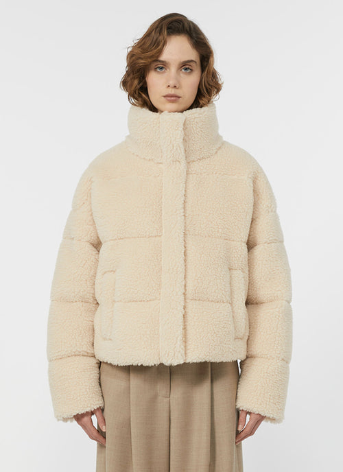 Max Mara Weekend Alfredo Faux Shearling Quilted