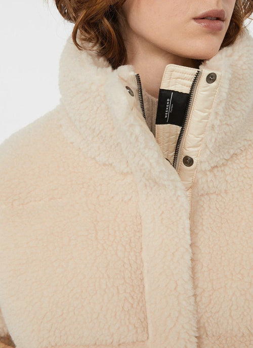 Max Mara Weekend Alfredo Faux Shearling Quilted