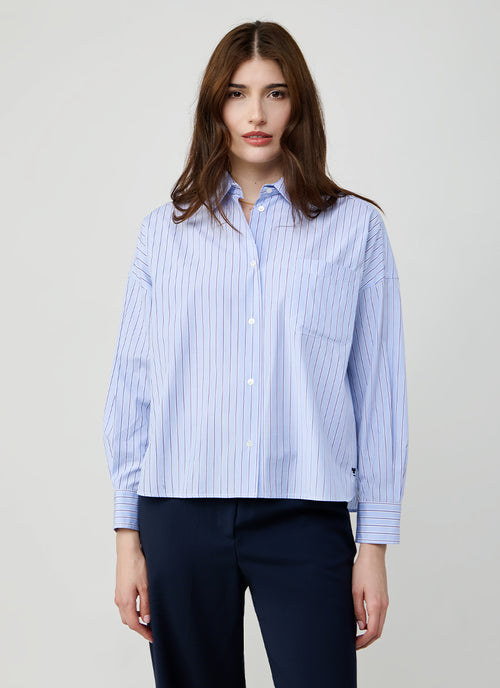 Aureo Poplin Button Up Shirt by Max Mara Weekend at Andrews