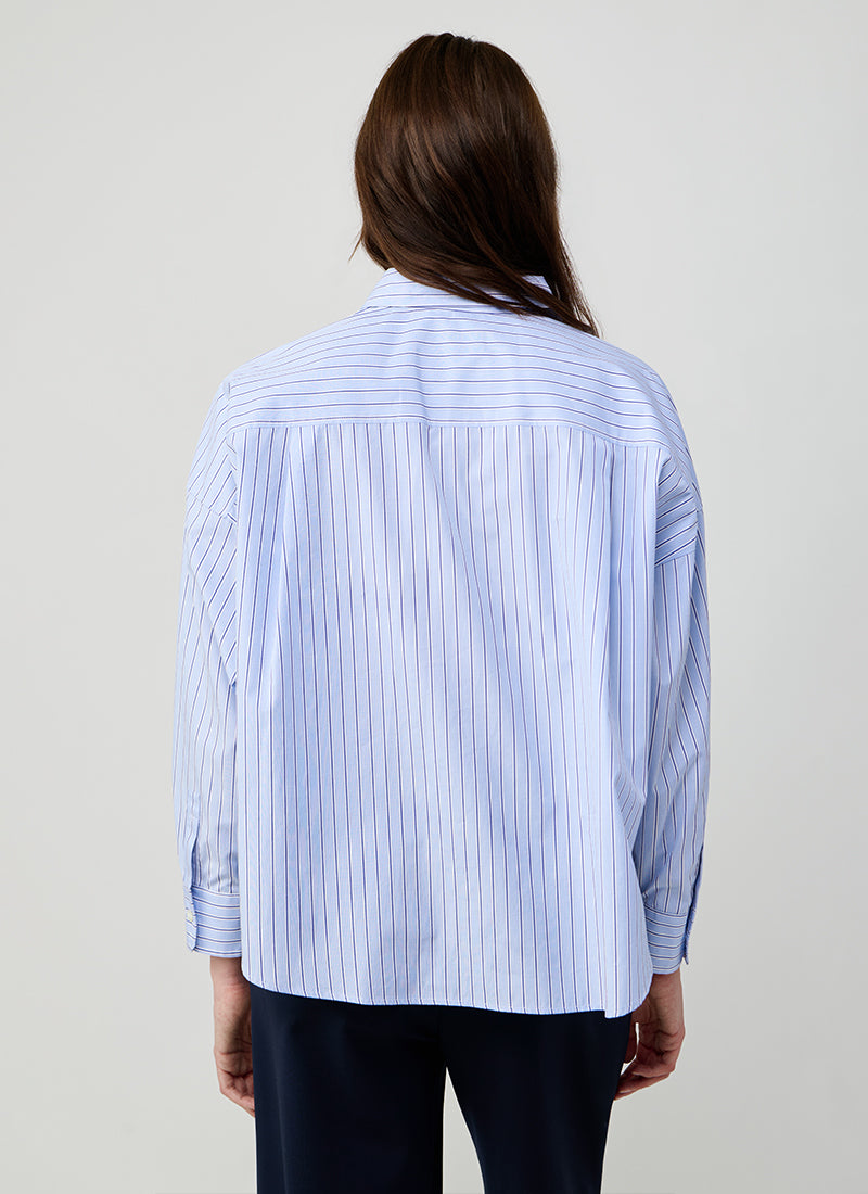 Aureo Poplin Button Up Shirt by Max Mara Weekend at Andrews