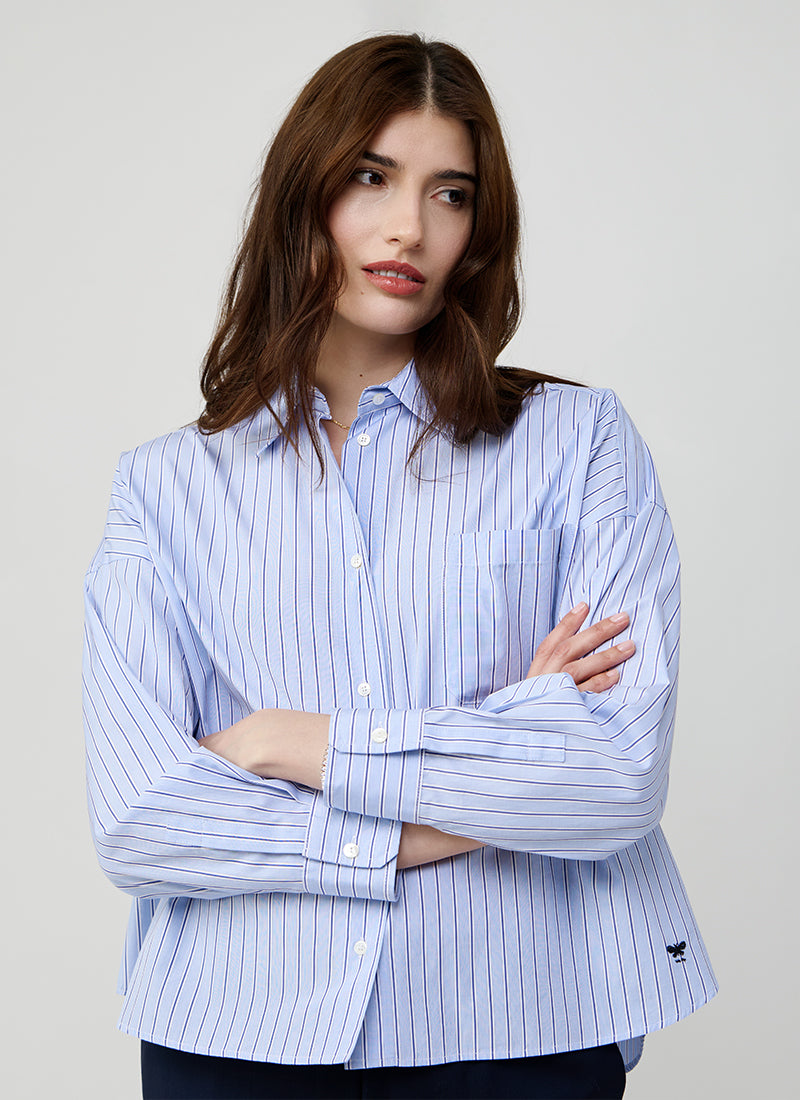 Aureo Poplin Button Up Shirt