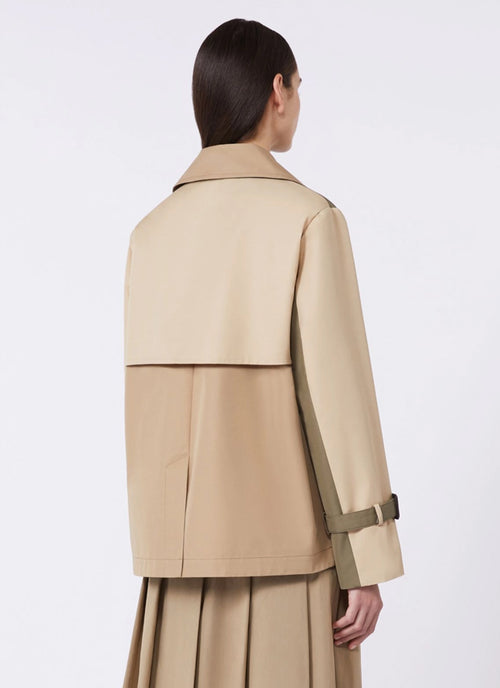  Biglia Gaberdine Short Trench Coat by Max Mara Weekend at Andrews 