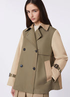 Max Mara Weekend Biglia Gaberdine Short Trench Coat