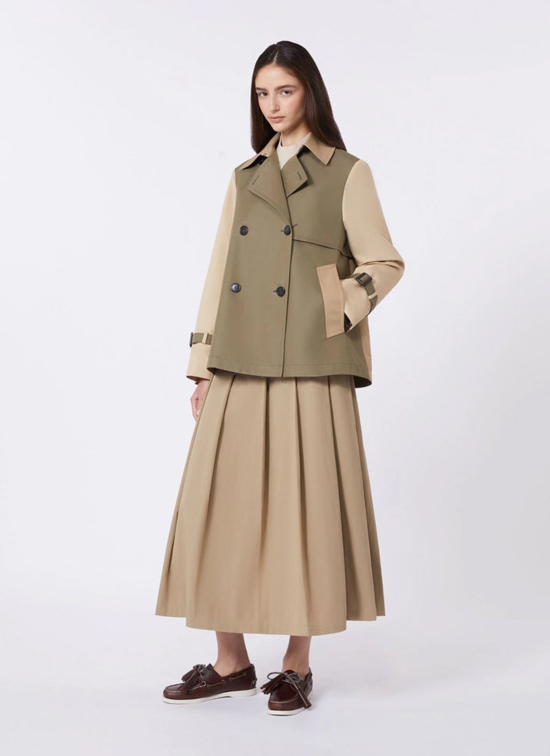 Max Mara Weekend Biglia Gaberdine Short Trench Coat