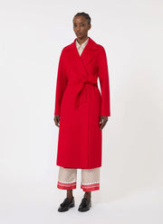Weekend Max Mara Civada Doppio Wool Wrap Coat