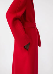 Weekend Max Mara Civada Doppio Wool Wrap Coat