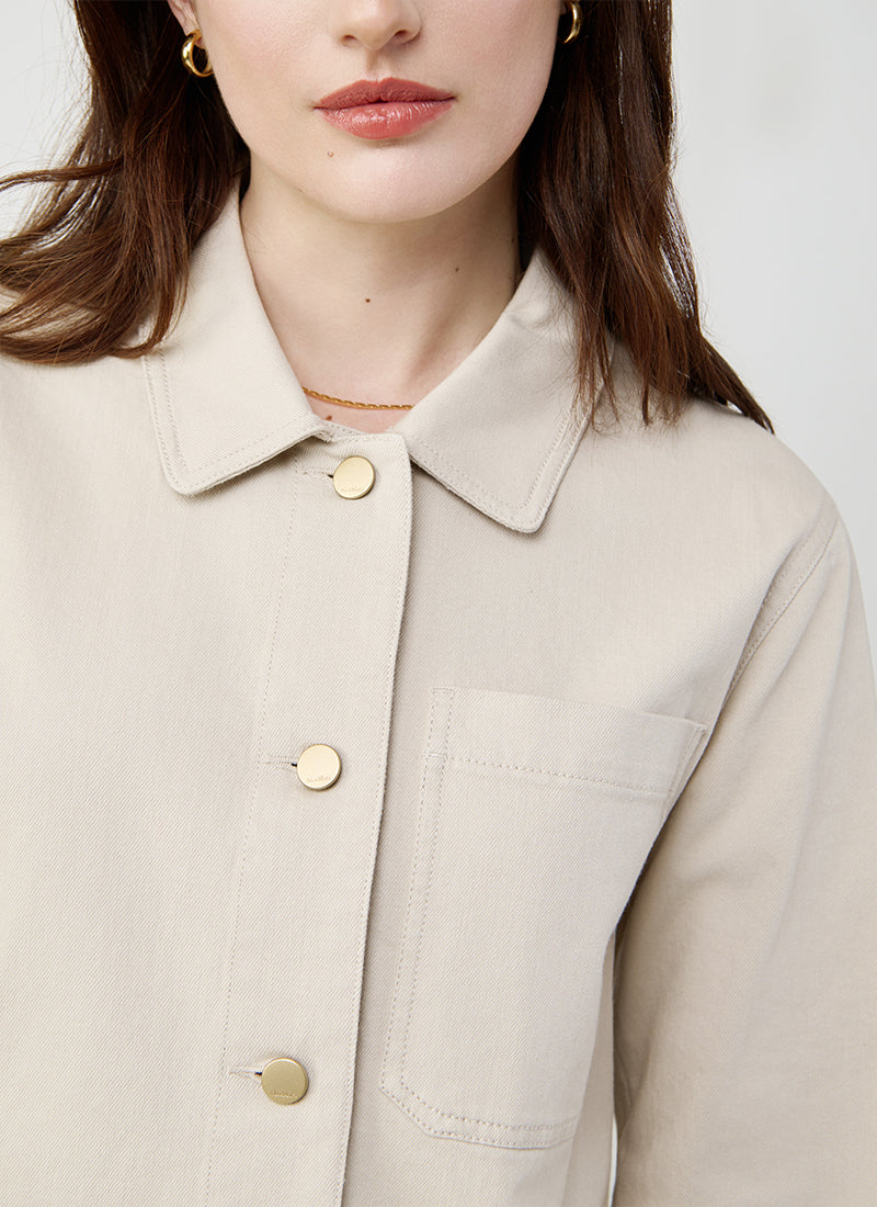 Max Mara 'S Fascino Cotton Button Up Shirt