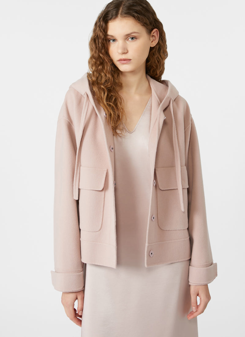 Max Mara Weekend Gary Hooded Wool Jacket