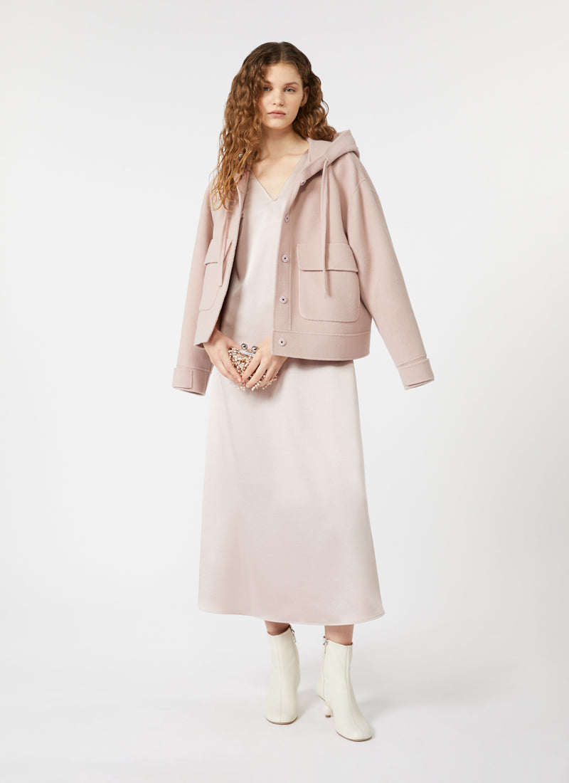 Max Mara Weekend Gary Hooded Wool Jacket